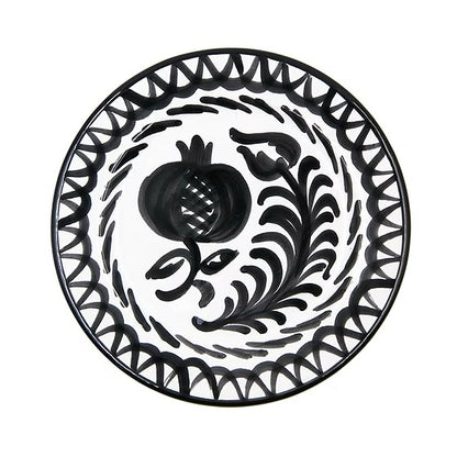 Sideplate Granada Zwart | Rubia Cerámica