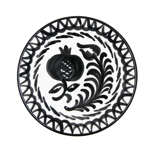 Sideplate Granada Zwart | Rubia Cerámica