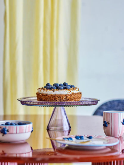 Glazen taartplateau met stolp – tijdloos design