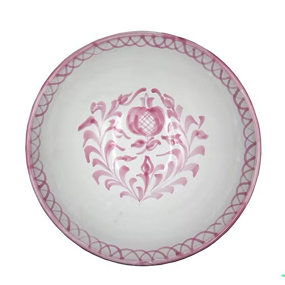 Spaanse Serveerschaal 27 cm Granada Roze | Rubia Cerámica