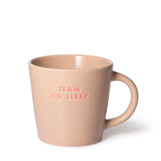 PRE ORDER - Vondels - Cappuccino mok TEAM NO SLEEP