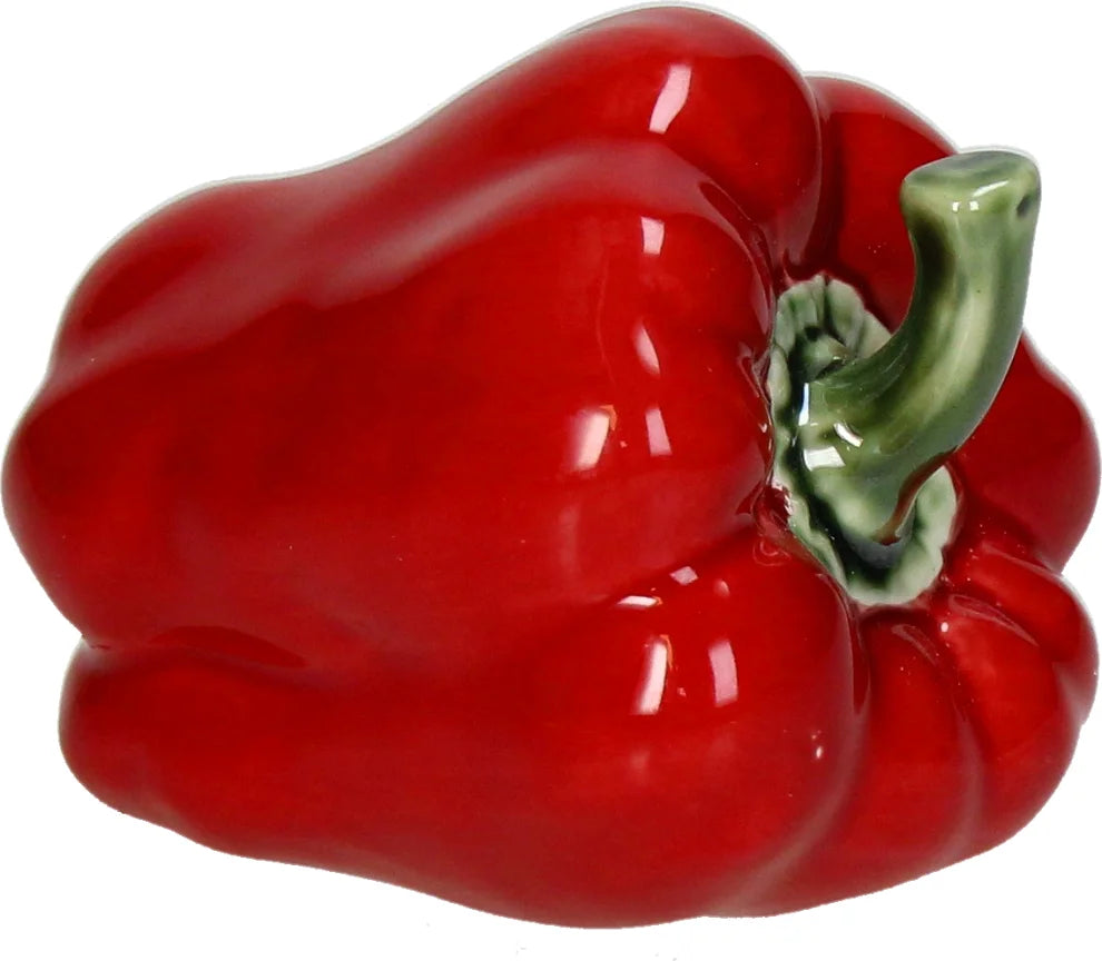 Rode paprika keramiek