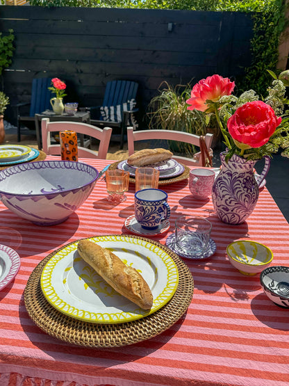 Dinerbord 26 cm Granada geel | Rubia Cerámica