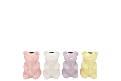 Candy bear vaas: 10 cm - 4 kleuren | Ruby Conceptstore