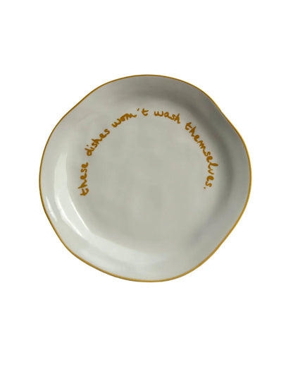 Slogan Bord – These Dishes Won’t Wash Themselves | Maegen