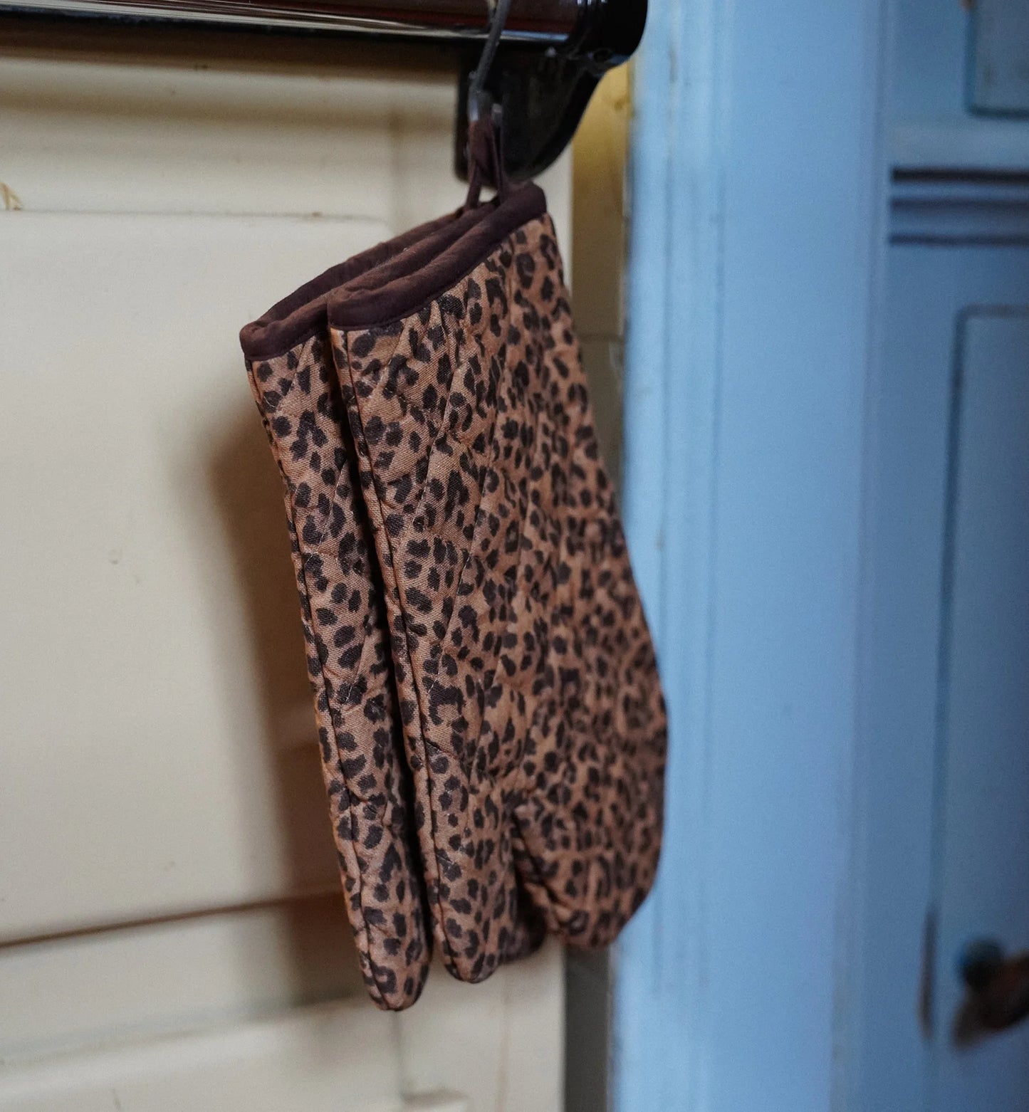 Anna + Nina - Ovenhandschoen Leopard