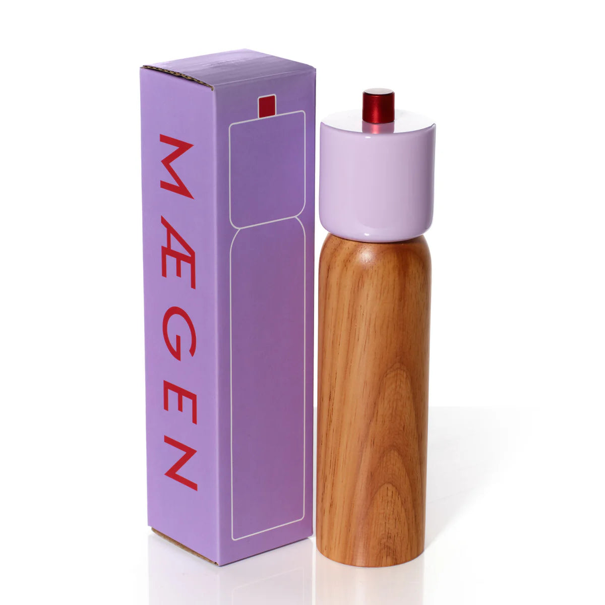 Peper- en Zoutmolen Lila & Rood | Design Keukentool | Maegen - Ruby Conceptstore 