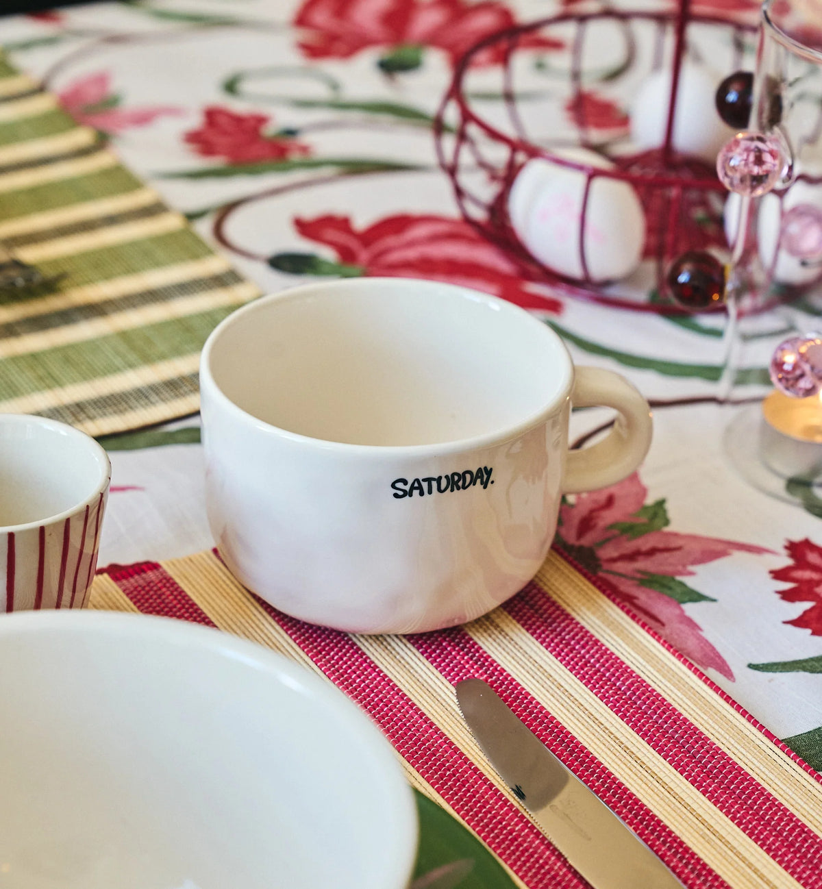 Anna + Nina - Saturday Cappuccino Mug