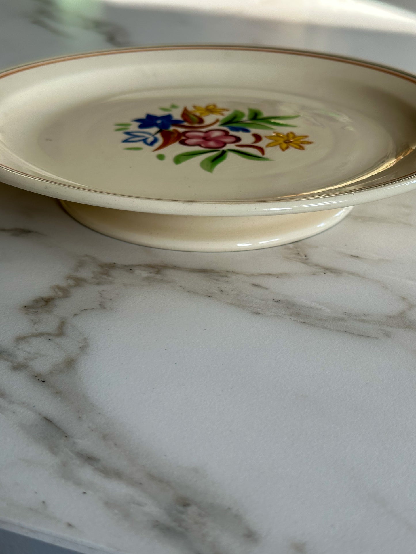 Vintage Franse serveerschalen Saint-Amand stijl - set van 3 - Ruby Conceptstore 
