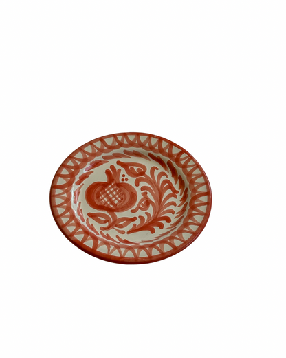 Sideplate Granada Coral | Rubia Cerámica