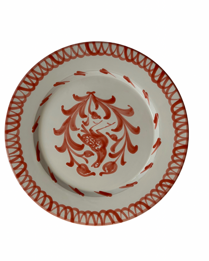 Dinerbord 26 cm Granada coral | Rubia Cerámica