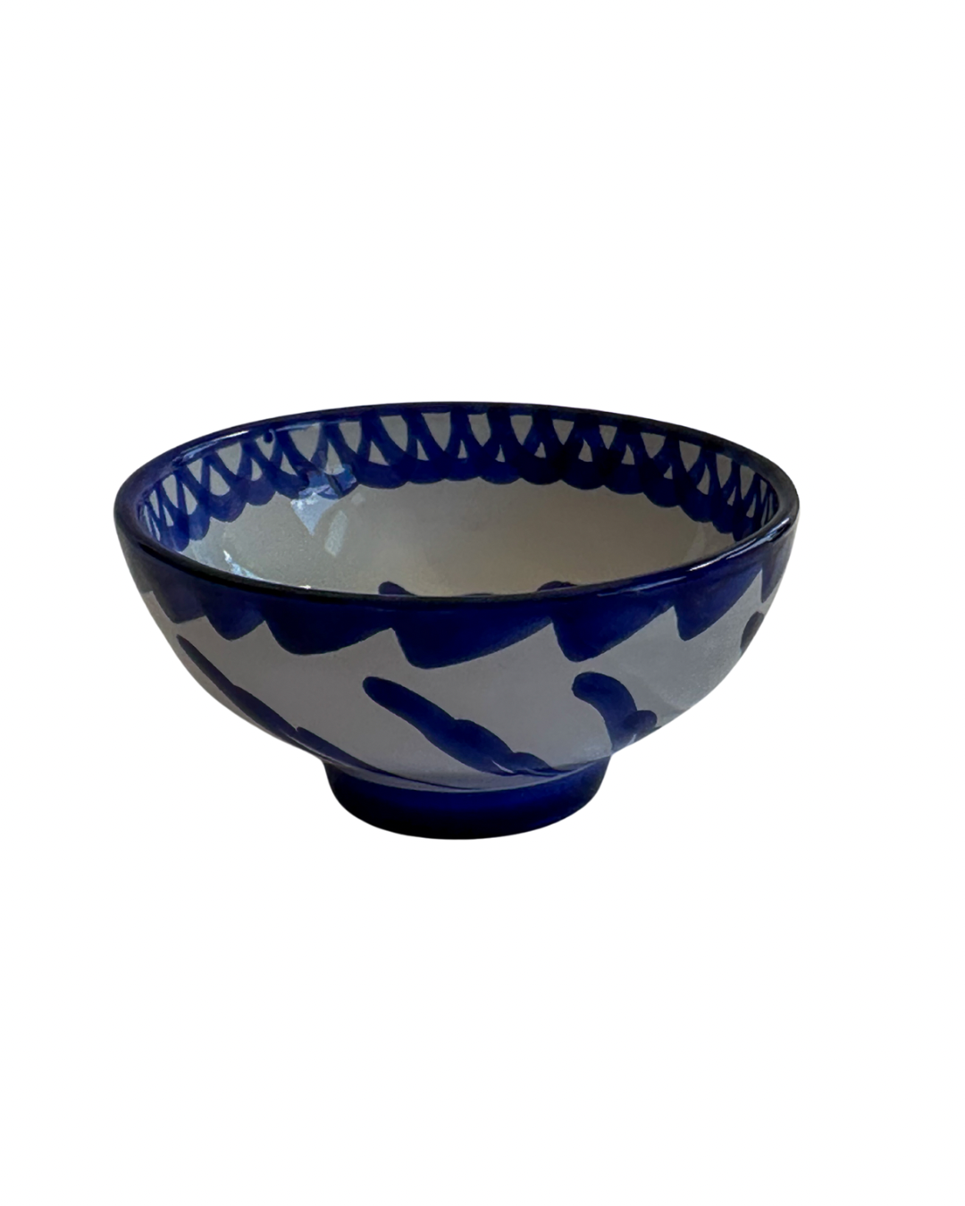 Tapasschaaltje 10 cm Granada Blauw | Rubia Cerámica