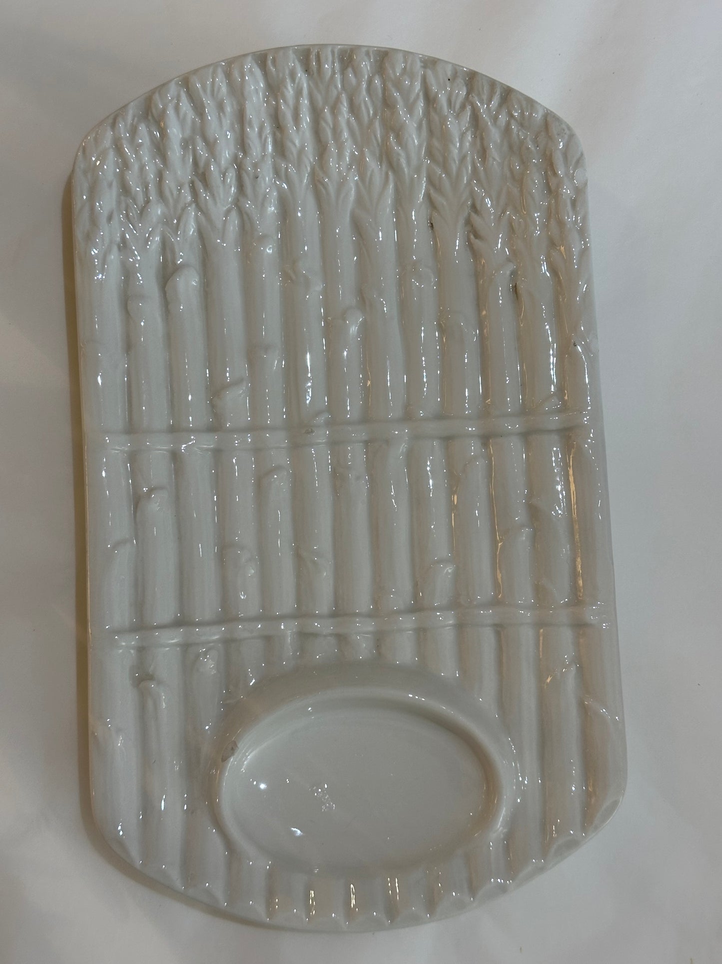 Vintage Asperge Serveerschaal | Keramiek - Ruby Conceptstore 