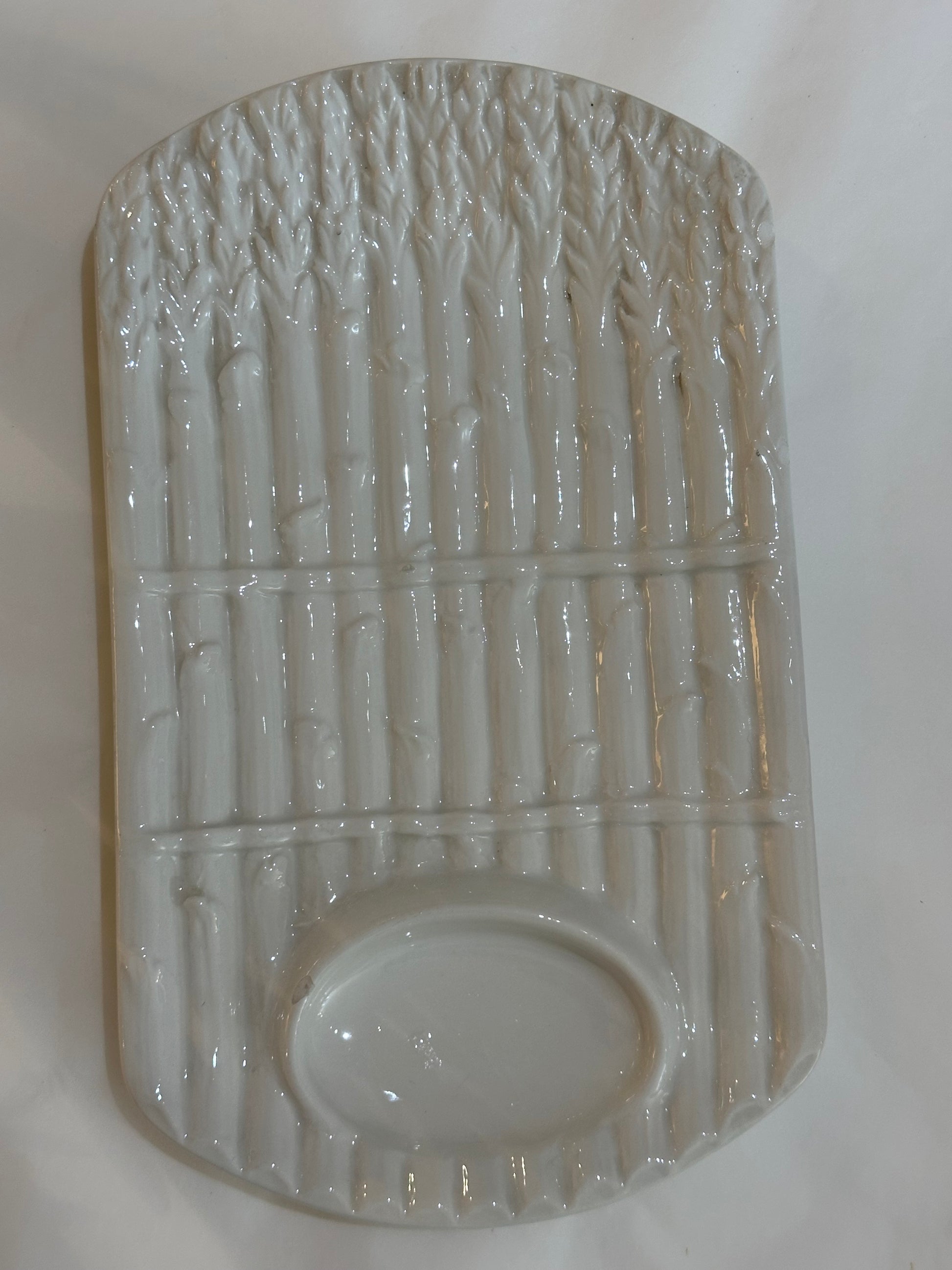 Vintage Asperge Serveerschaal | Keramiek - Ruby Conceptstore 