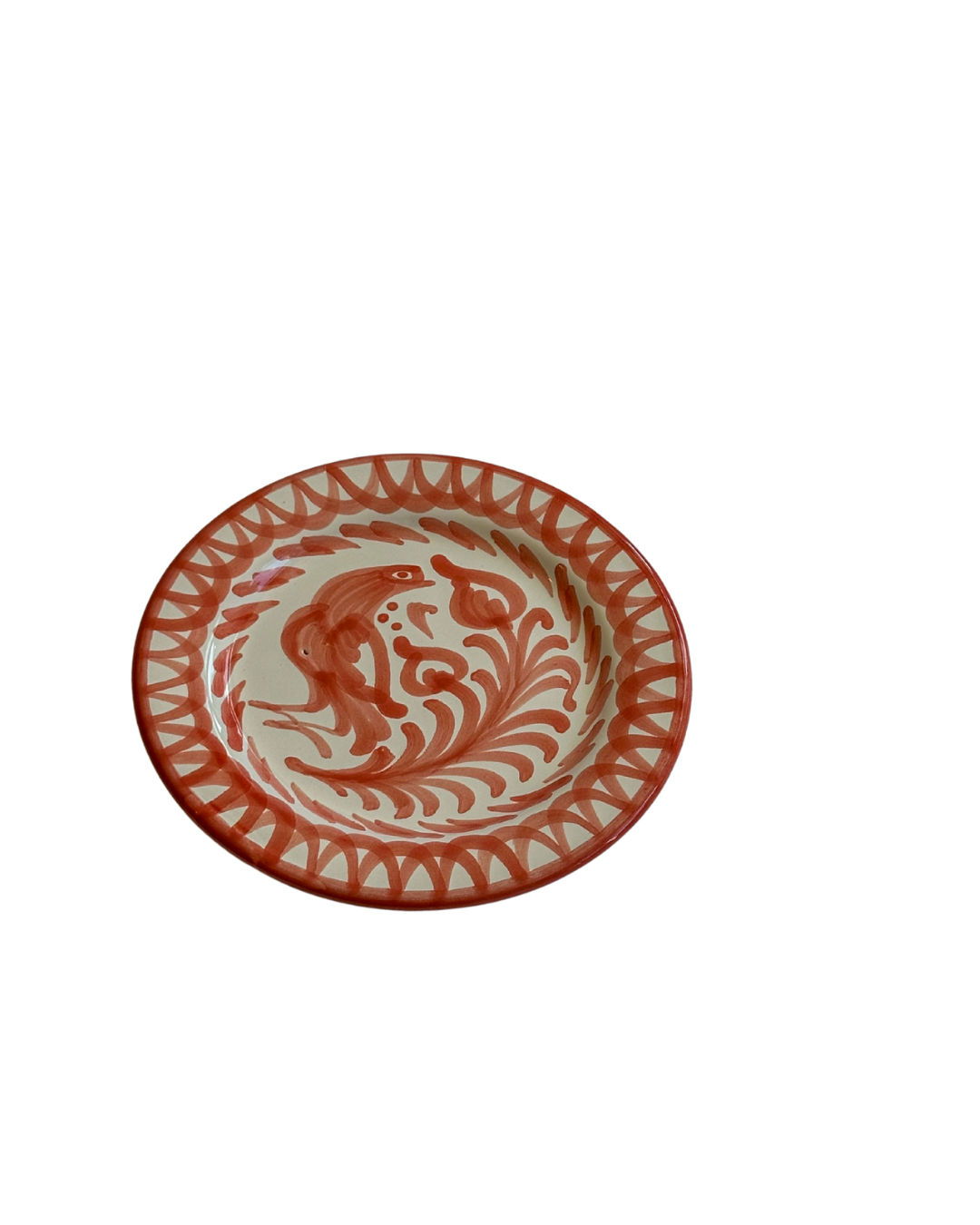 Sideplate Granada Coral | Rubia Cerámica