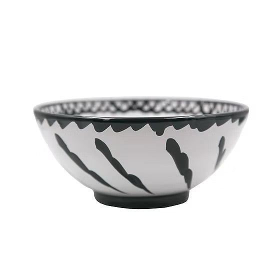 Tapasschaaltje 10 cm Granada Zwart | Rubia Cerámica