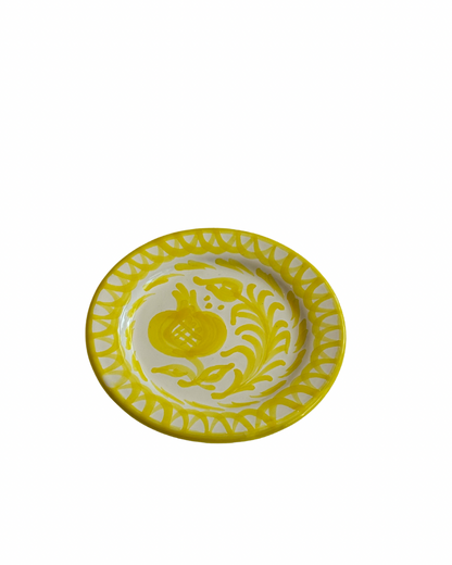 Sideplate Granada Geel | Rubia Cerámica