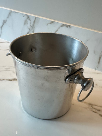 Vintage champagnekoeler – wijnkoeler met ringhandvatten - Ruby Conceptstore 
