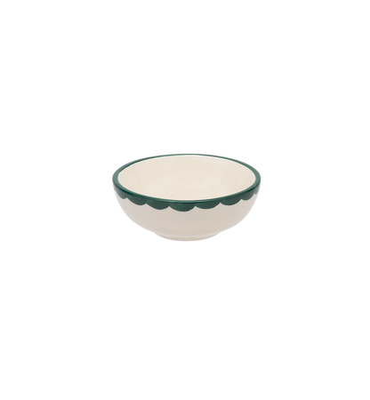 Anna + Nina - 
Peacock Trim Tapas Bowl