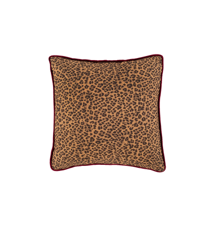 Anna + Nina kussen Leopard