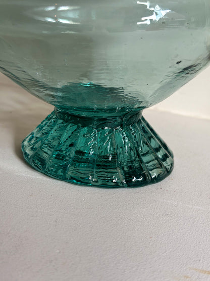 Vintage Murano-Stijl Glazen Zwaanschaal – Sea Green - Ruby Conceptstore 