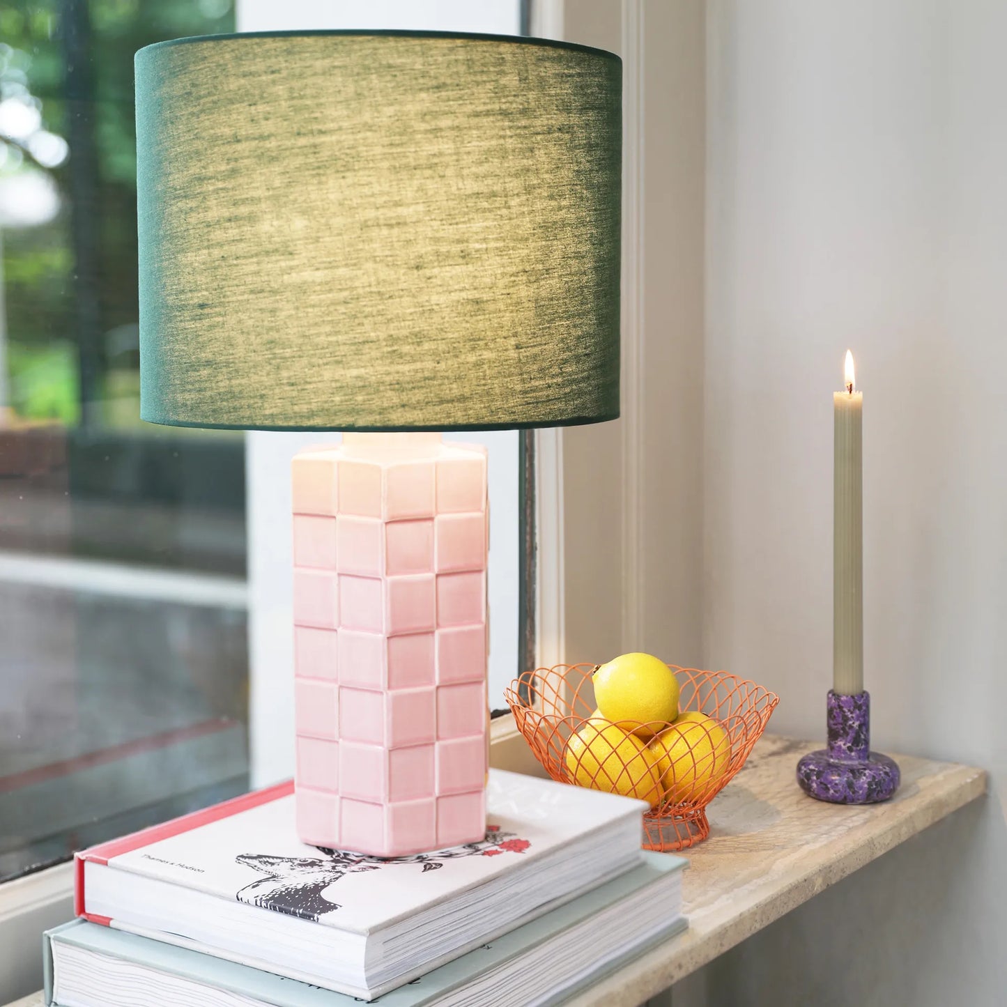 & Klevering - Lamp check pink