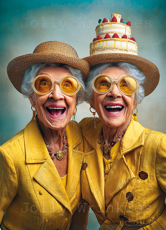 Jolly Wrinkels Ansichtkaarten - Ruby Conceptstore 