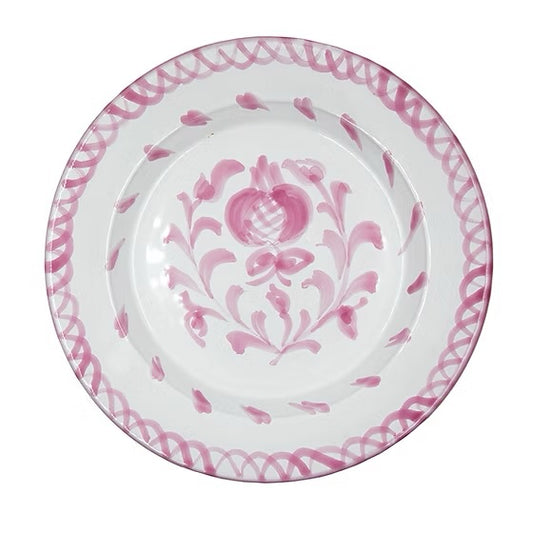 Bord 20 cm Granada roze | Rubia Cerámica