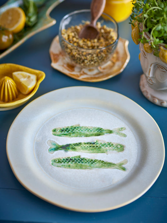 Hadden Plate – Bord met groene vis