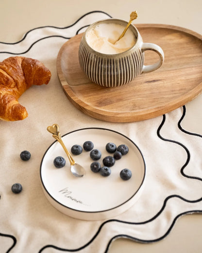 Bordjes croissant (set van 2)