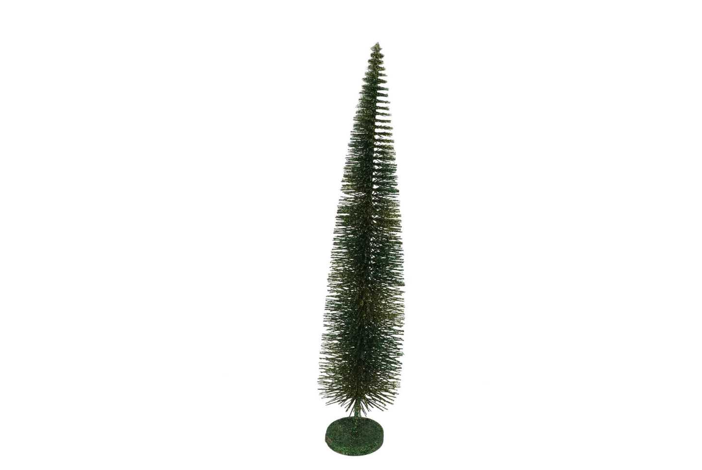 Kerstboom L dark green snow tree 45x10cm