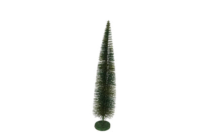 Kerstboom M dark green snow tree 35x8cm