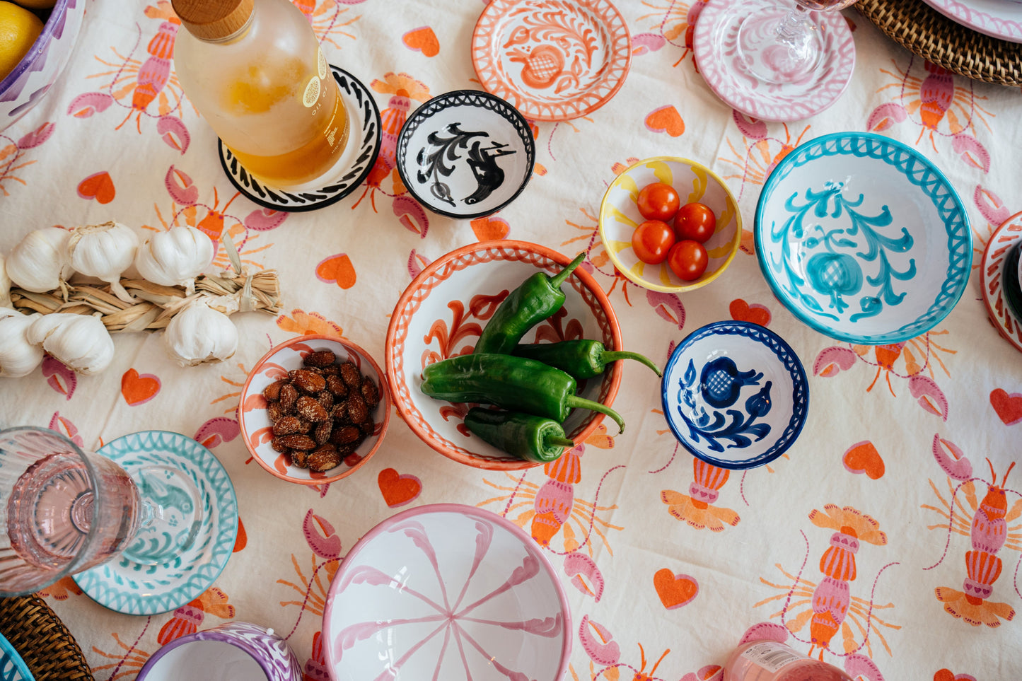 Tapasschaaltje 10 cm Granada Blauw | Rubia Cerámica