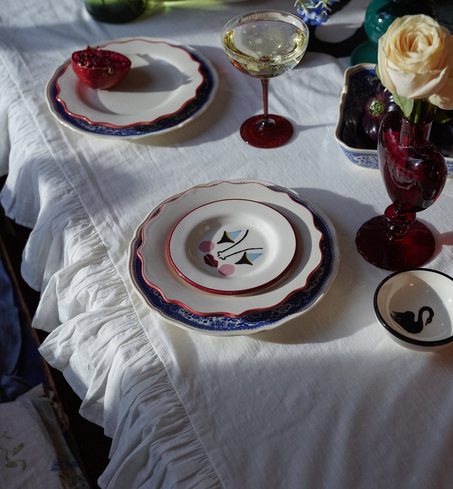 Anna + Nina - Pierrot dessert Plate