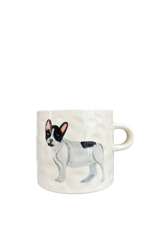 Anna + Nina - Bulldog hond mok