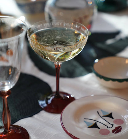 Anna + Nina – I Love You Champagne Glass Set (2 stuks)