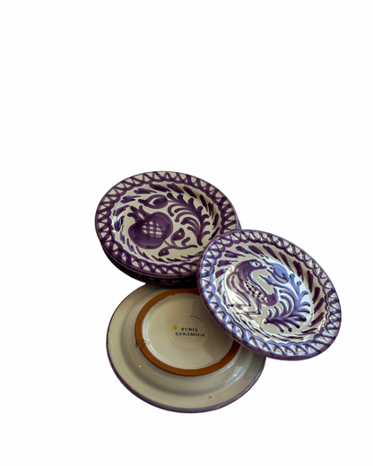 Sideplate Granada Paars | Rubia Cerámica