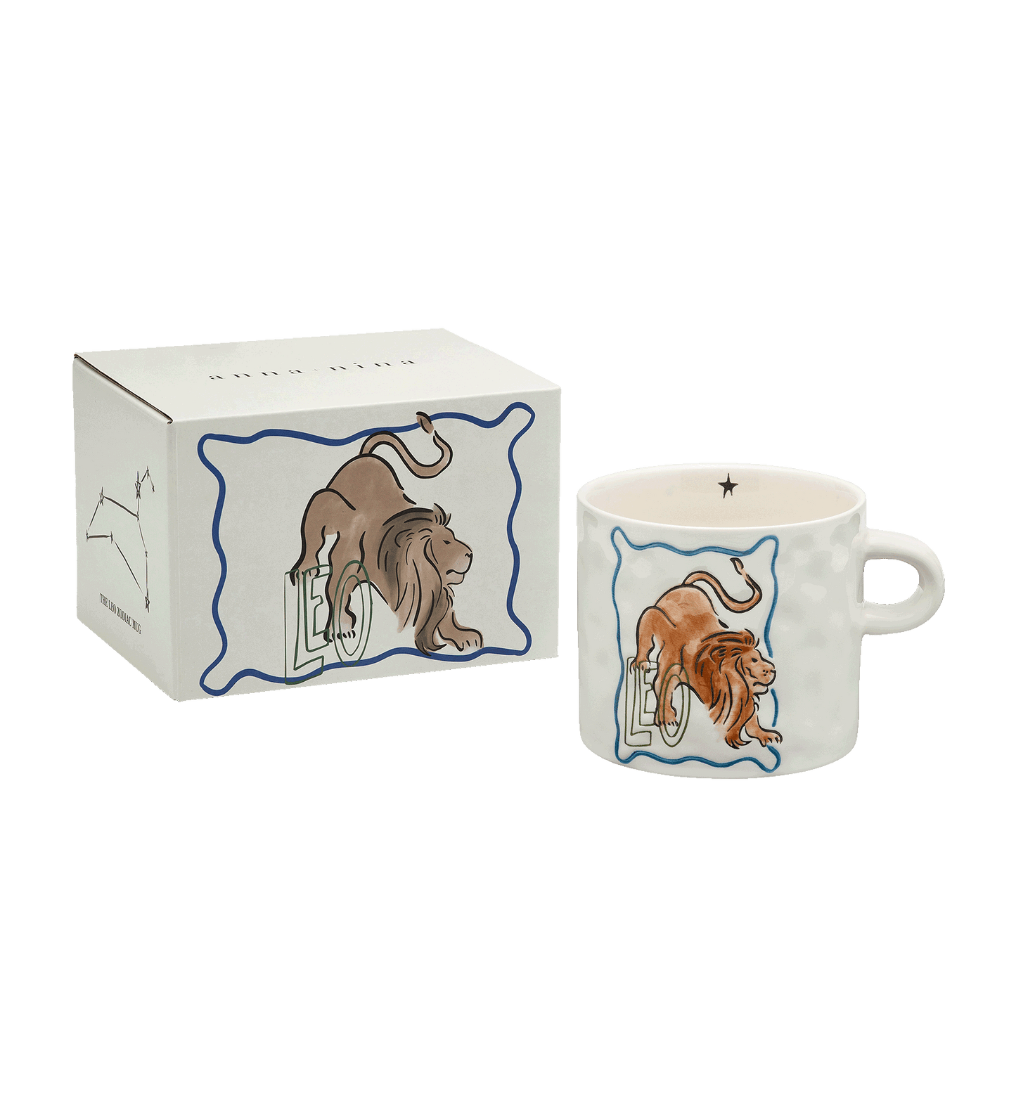 Anna + Nina - Leo Zodiac mok - Ruby Conceptstore 