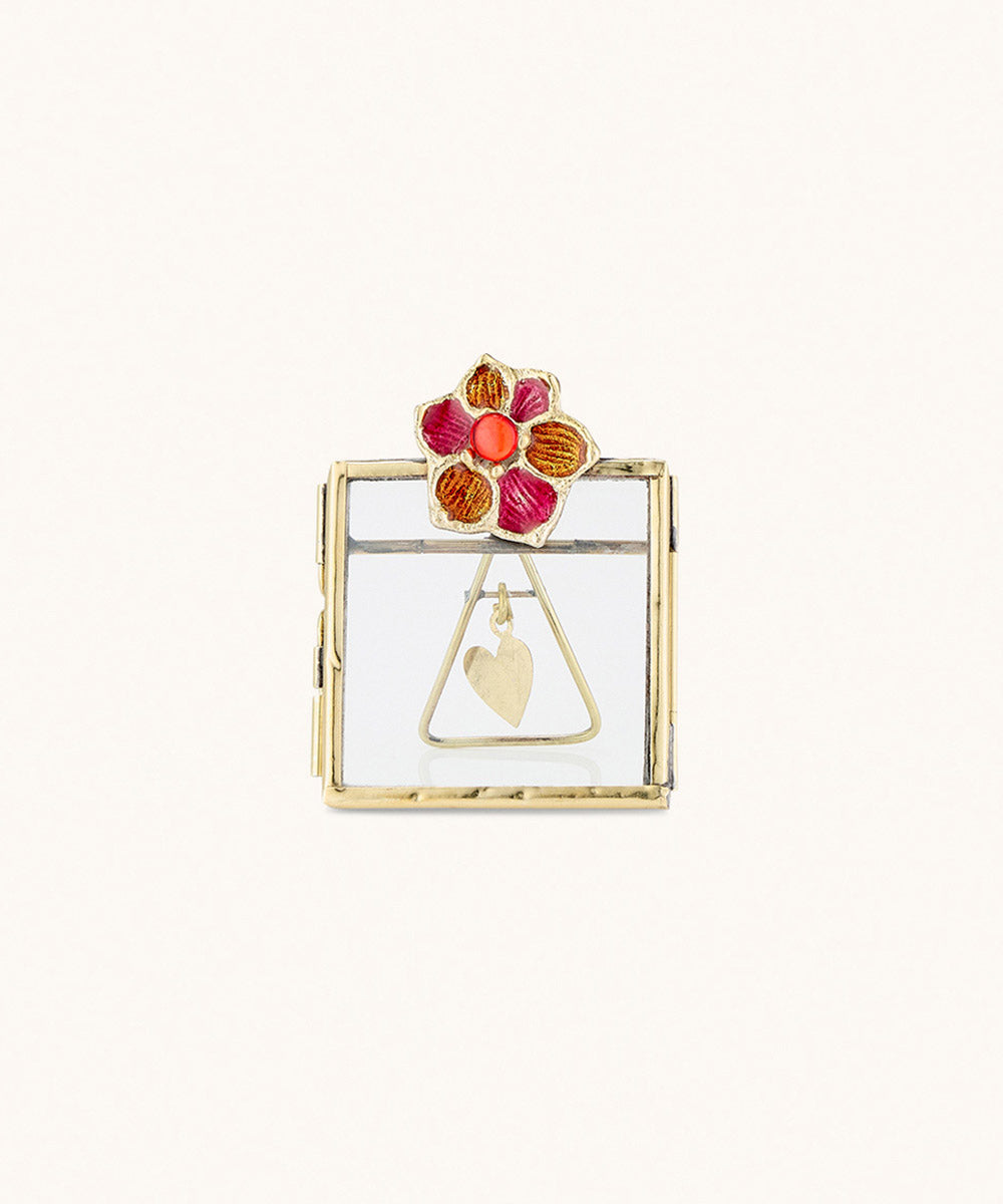 Doing Goods Cameron Flower Mini Photo Frame – klein fotolijstje met bloem - Ruby Conceptstore 