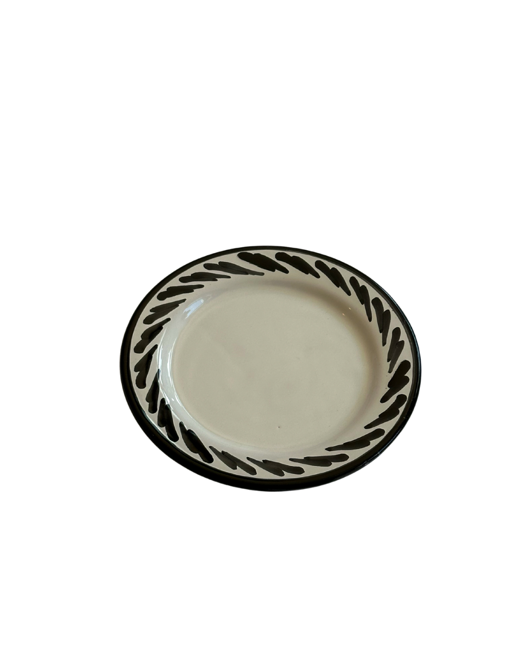 Sideplate Filo Zwart | Rubia Cerámica