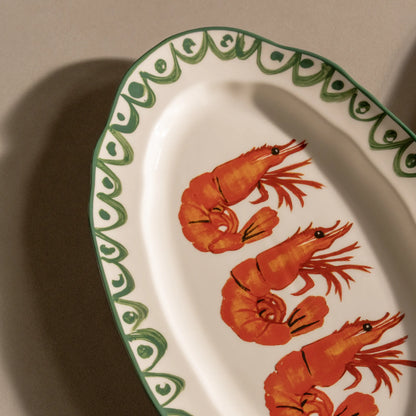 & Klevering - Bord platter sirène Shrimp