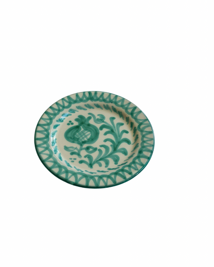 Sideplate Granada Turquoise | Rubia Cerámica
