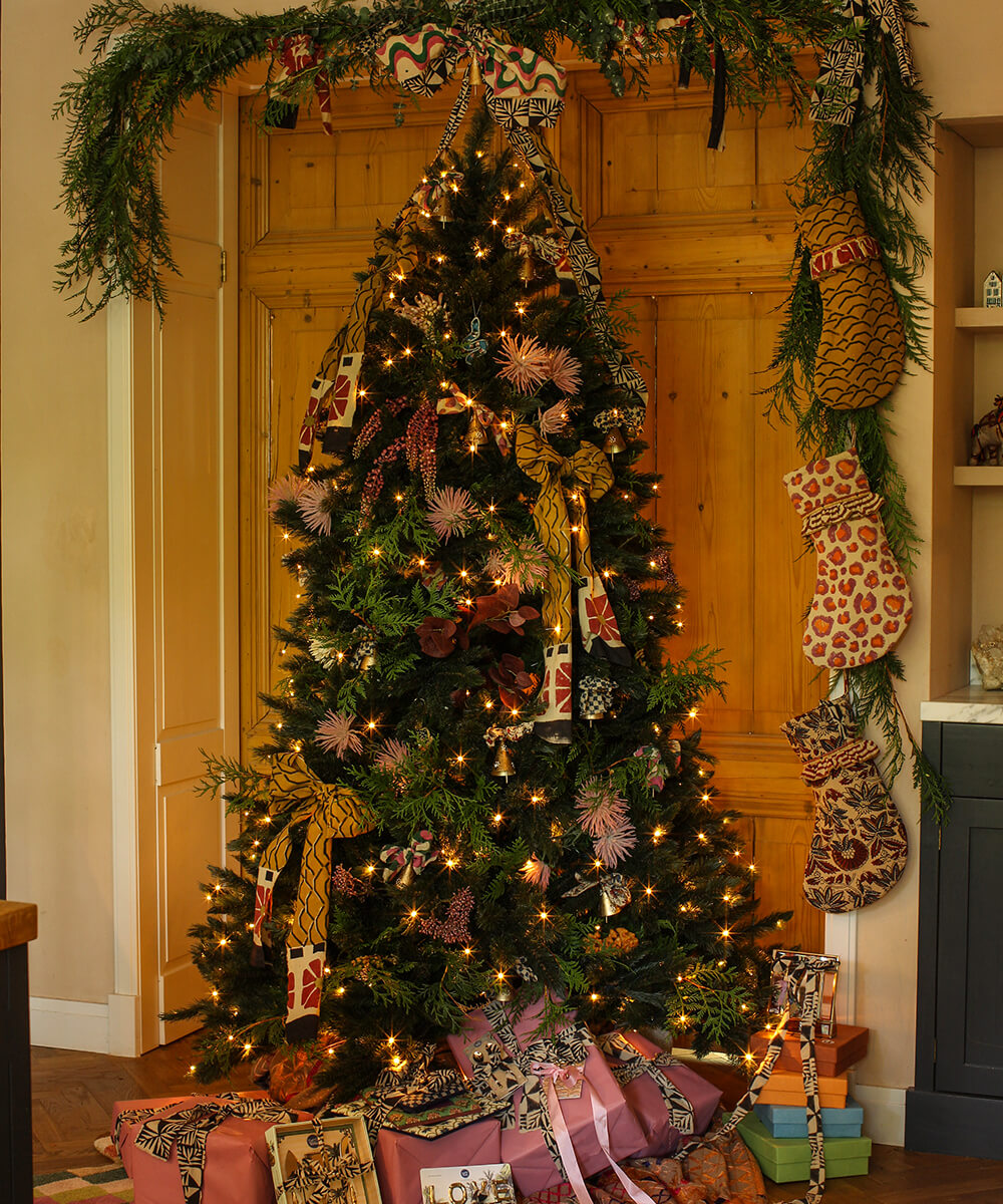 Doing goods - Kerstsok Pink Leopard Christmas Stocking