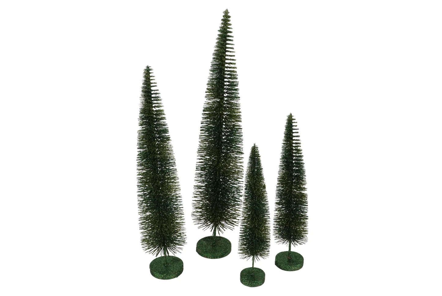 Kerstboom M dark green snow tree 35x8cm
