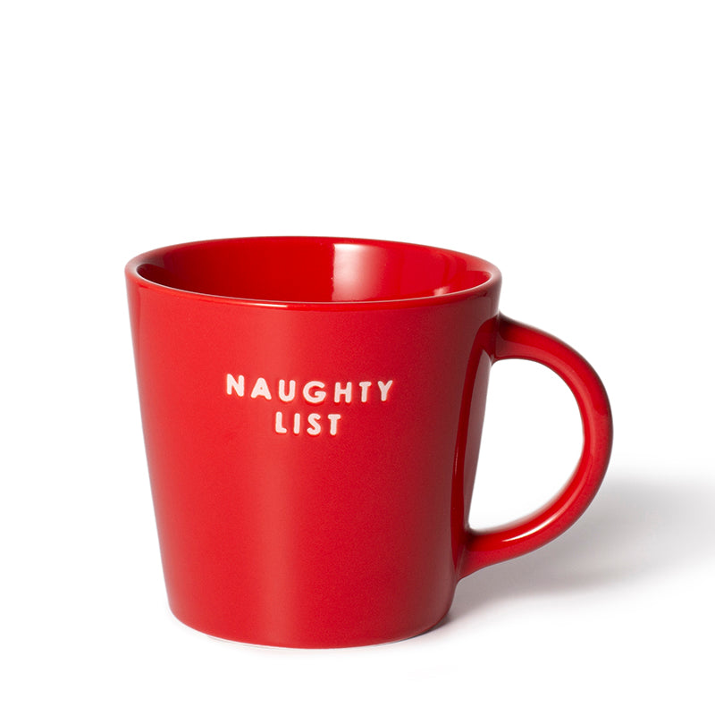 PRE ORDER - Vondels - Cappuccino mok NAUGHTY LIST 250ml