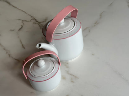 Vintage Seltmann Weiden Theeservies Roze – W. Germany