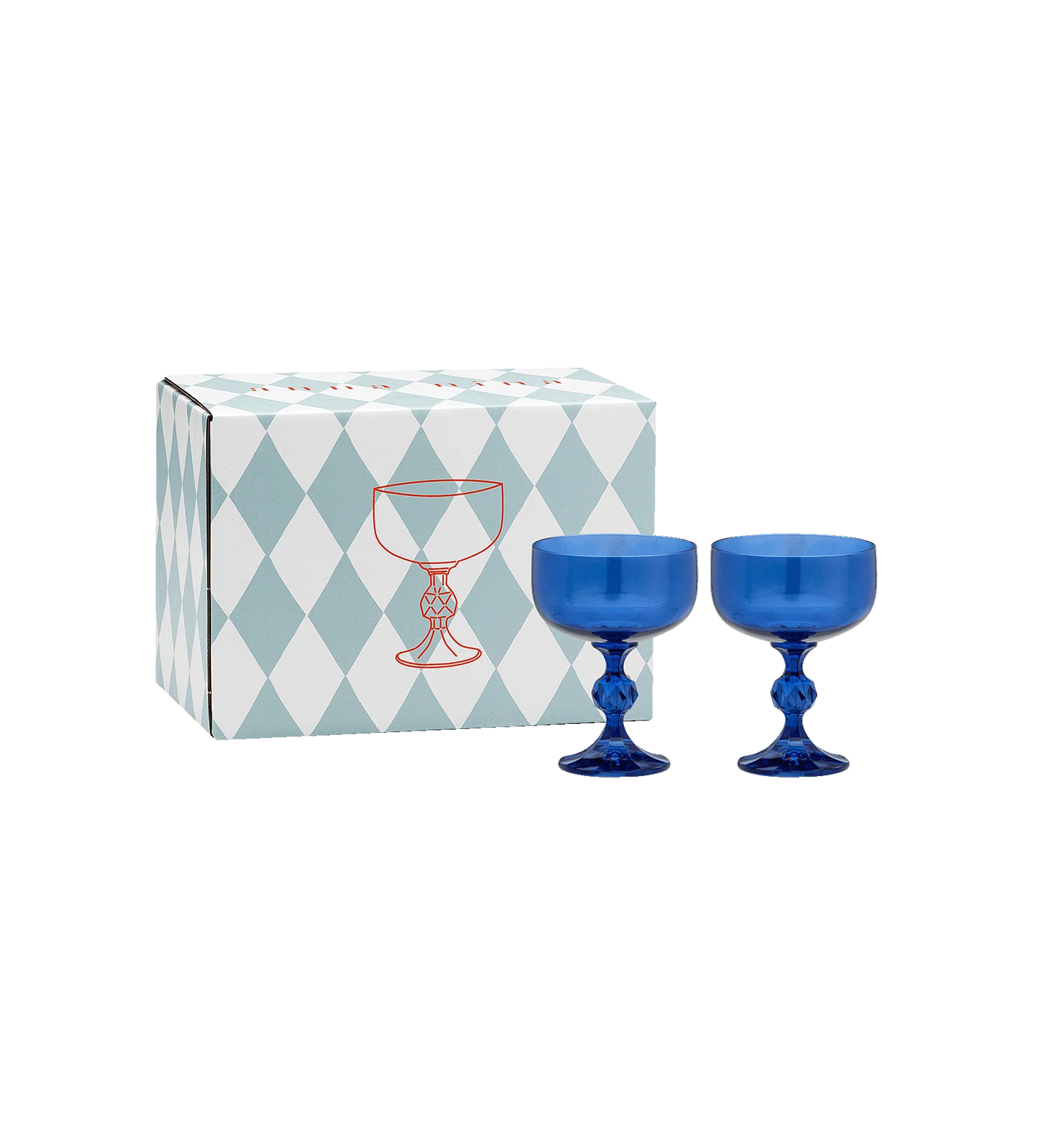 Anna + Nina - Mare Cocktail Glass Set of 2 - Ruby Conceptstore 
