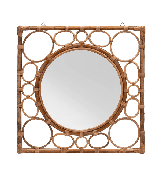 Anna + Nina - Bamboo Mirror spiegel