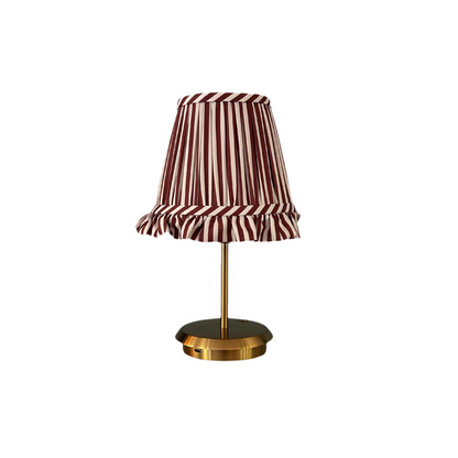Marais – Draadloze tafellamp met gestreepte kap