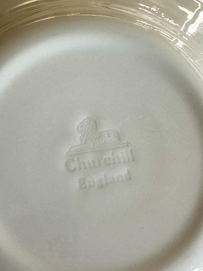 Vintage Churchill diepe borden set van 4 – bordeaux bistro servies England - Ruby Conceptstore 